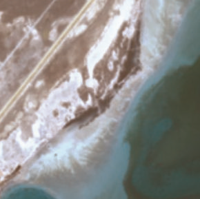 Abu Ali Island, natural-color